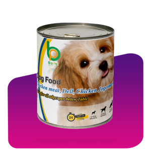 کنسرو غذای سگ بیوپت کد 135 وزن 800 گرم